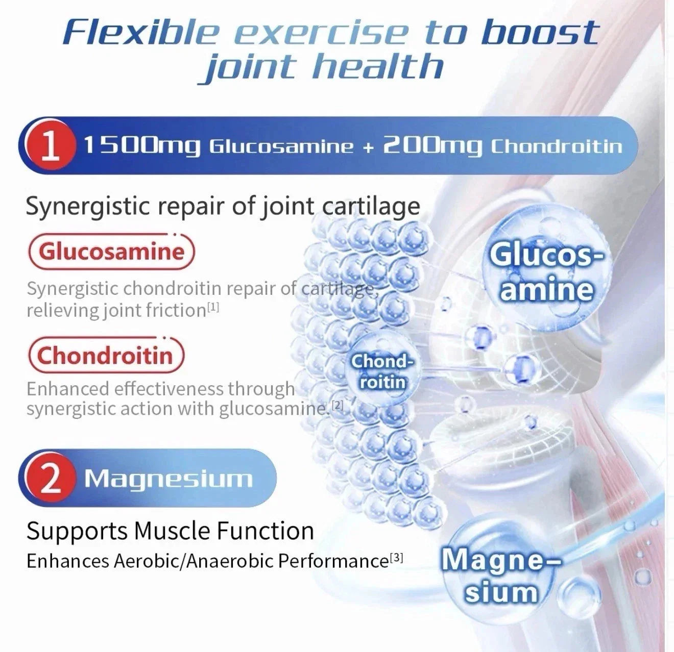 3 packs Move Free Advanced Joint Health 7-in-1 Combined Set for Men