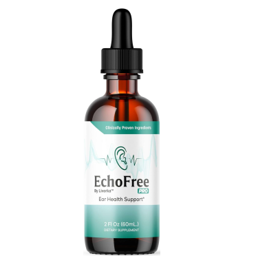 Tinnitus Relief Drops for Ringing Ears - EchoFree Liquid Supplement with Advanced Vitamins for Ear Health Support - 2oz-Shop