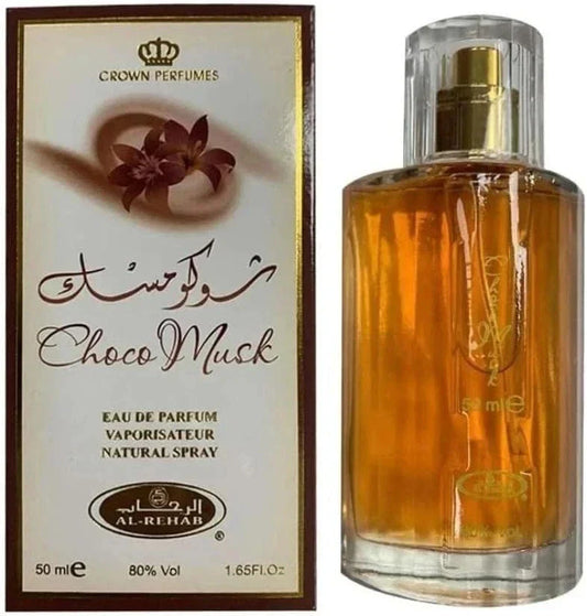Choco Musk 50ml EDP by Al Rehab | Sweet Unisex Long Lasting Chocolate Perfume-Shop