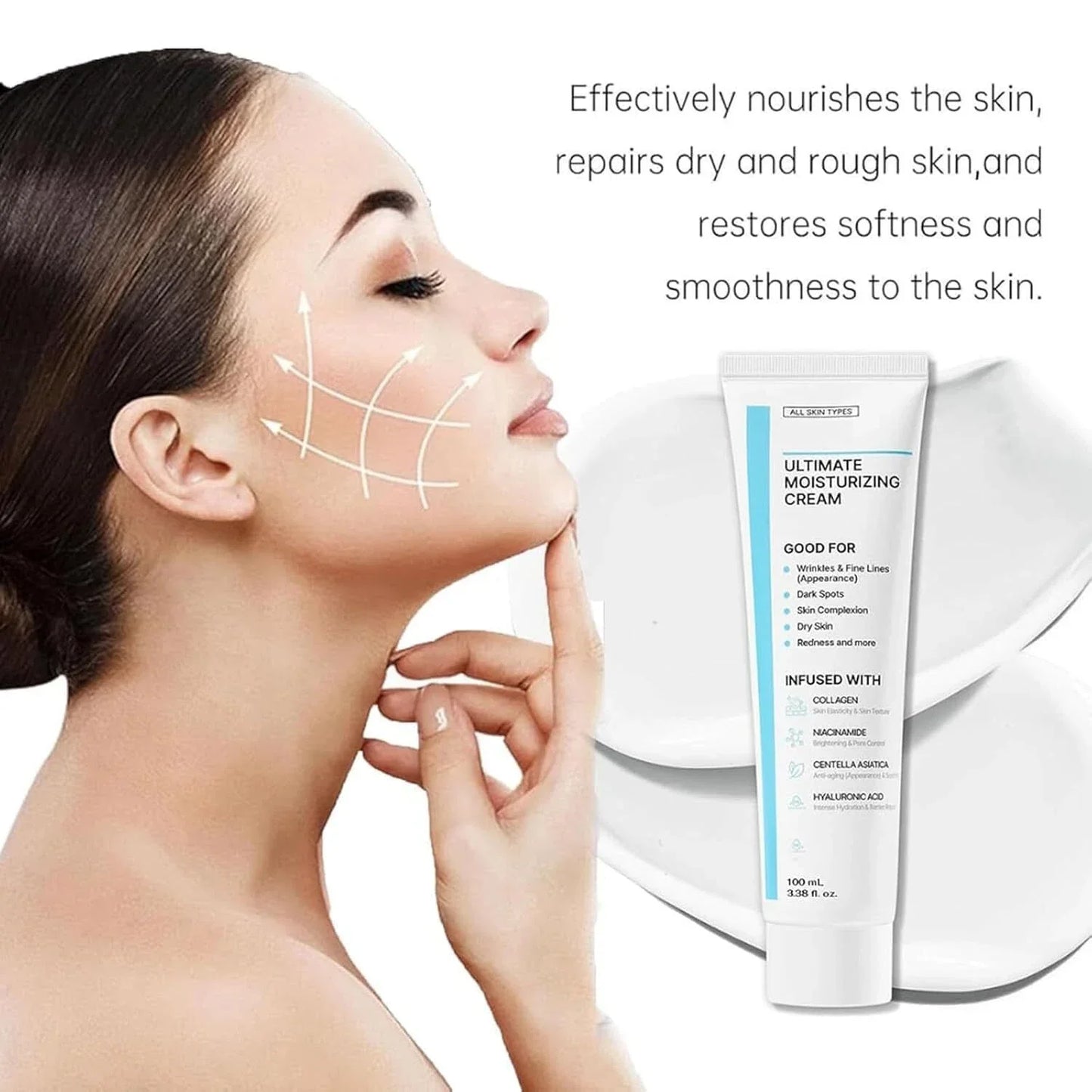 Nida Youthful Formula Ultimate Moisturizing Cream, Nida Crema Coreana 100ml US🔥